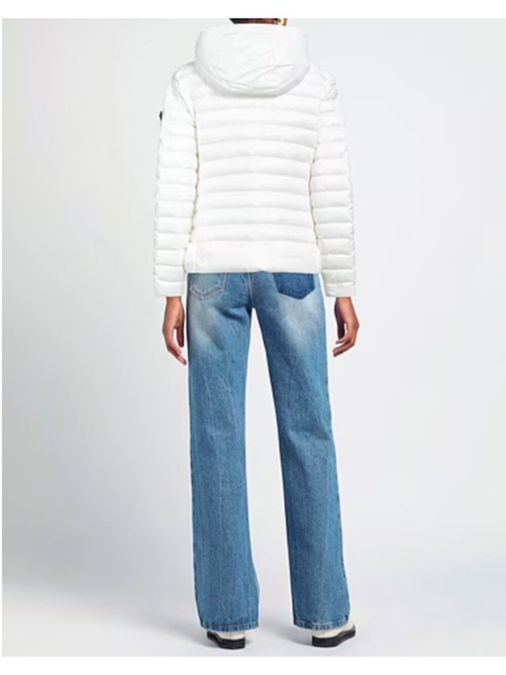 NWT Peuterey Women's Bianco Polyester Quilted Down Jacket Size 40 S 1937 - Picture 8 of 16